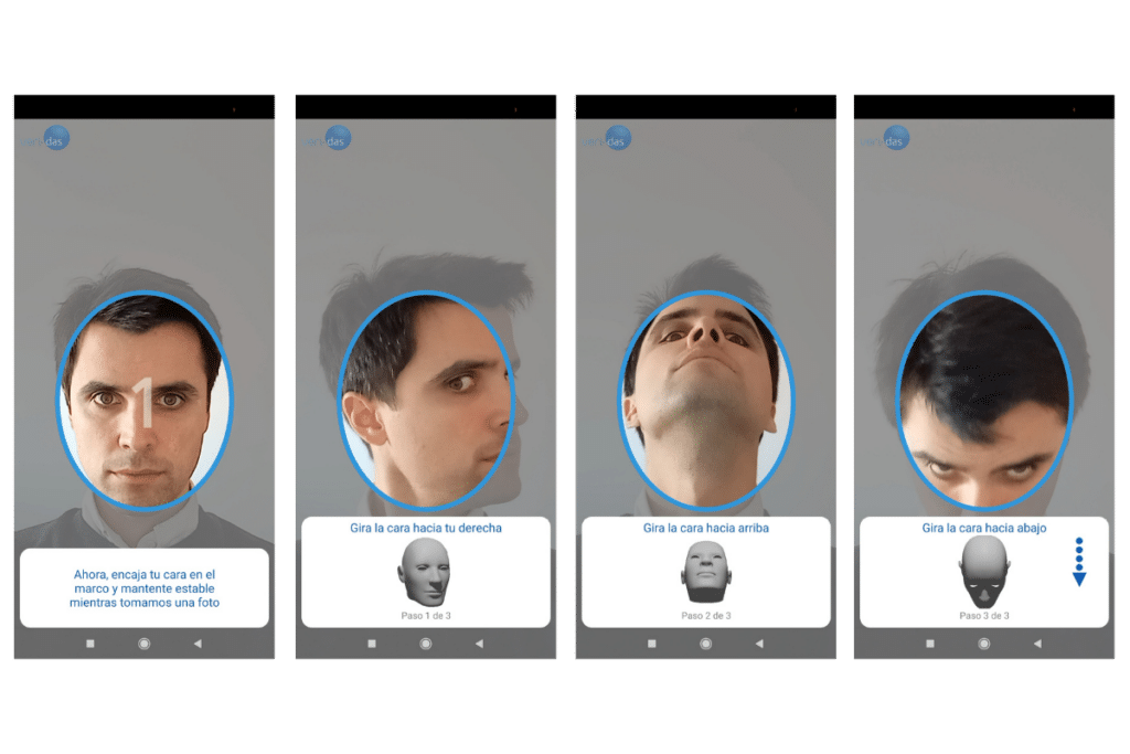 Veridas · Onboarding digital · Prueba de vida