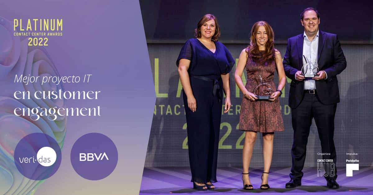 Veridas y BBVA, premio a