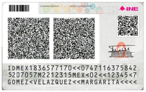 Manipulación código MRZ
